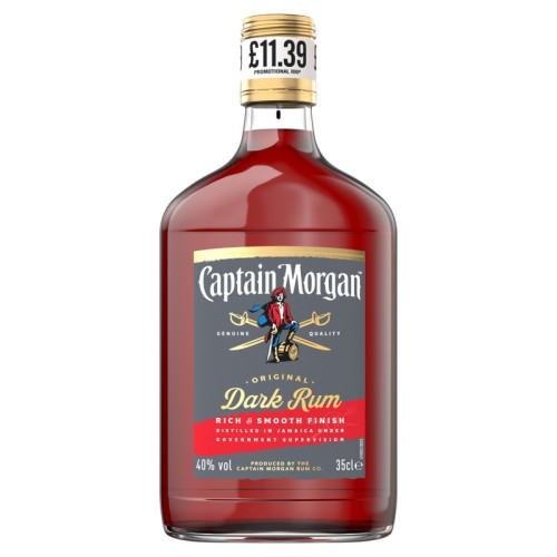 CAPTAIN MORGAN DARK RUM 6x35CL PMP &Acirc;&pound;11.39
