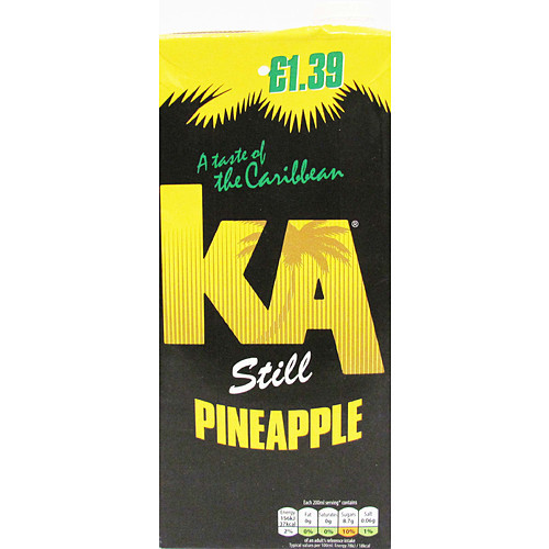 KA STILL PINEAPPLE 12x1L PMP&Acirc;&pound;1.39