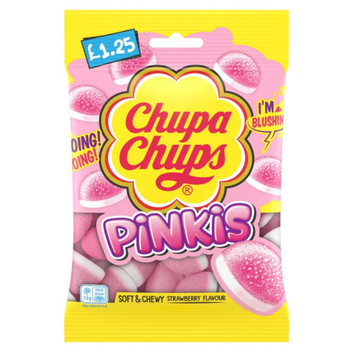 CHUPA CHUPS PINKIS 12x90G PMP &Acirc;&pound;1.25