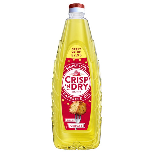 CRISP N DRY VEG OIL 8x1L PMP &Acirc;&pound;2.95