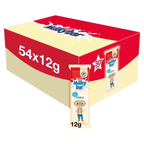 MILKYBAR WHITE 54x12G PMP &Acirc;&pound;0.35