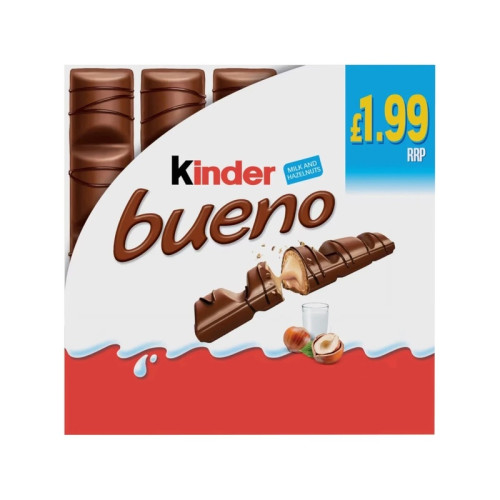 KINDER BUENO CLASSIC T5 9x107.5G PMP &Acirc;&pound;1.99