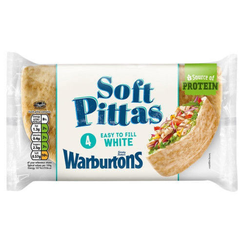 WARBURTONS WHITE PITTA 1x4s