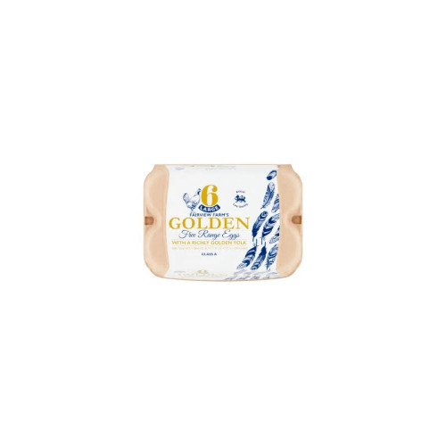 GOLDEN YORK FREE RANGE LARGE EGGS 1x6PK