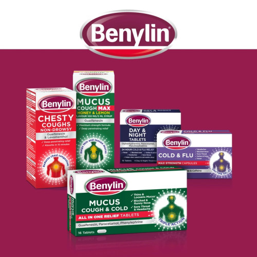 BENYLIN MUCUS COUGH TABLETS 6 FOR 5 6x16s