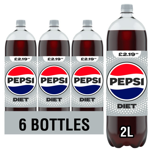 PEPSI DIET BOTTLE 6x2L PMP &Acirc;&pound;2.19
