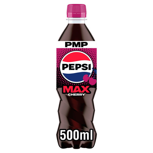 PEPSI MAX CHERRY BOTTLE 12x500ML PMP &Acirc;&pound;1.39