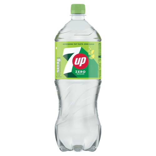7UP ZERO BOTTLE 12x500ML PMP &Acirc;&pound;1.35