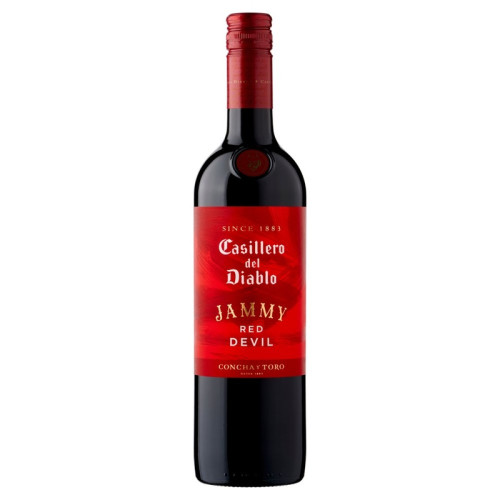 CASILLERO DEL DIABLO JAMMY RED WINE BOTTLE 1x75CL
