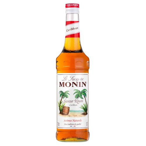 MONIN SYRUP CARIBBEAN BOTTLE 1x70CL