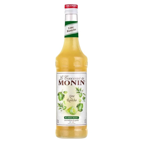 MONIN SYRUP RANTCHO LIME BOTTLE 6x70CL