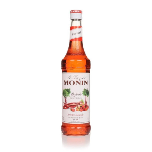 MONIN SYRUP RHUBARB BOTTLE 1x70CL
