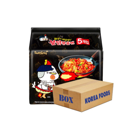 SAMYANG BULDAK NOODLES HOT CHICKEN RAMEN 1x5x140G