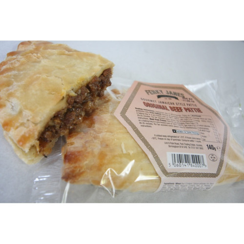 FENKY JANES ORIGINAL JAMAICAN STYLE BEEF PATTIES 1x140G