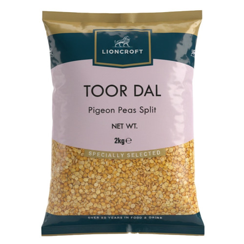 LIONCROFT TOOR DALL DRY 1x2KG
