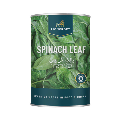 LIONCROFT SPINACH LEAF 12x400G
