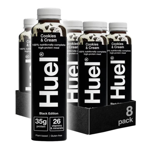 HUEL BLACK EDITION READY TO DRINK COOKIES & CREAM 8x500ML