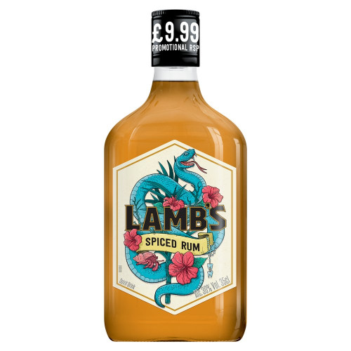 LAMBS SPICED RUM BOTTLE 6x35CL PMP &Acirc;&pound;9.99
