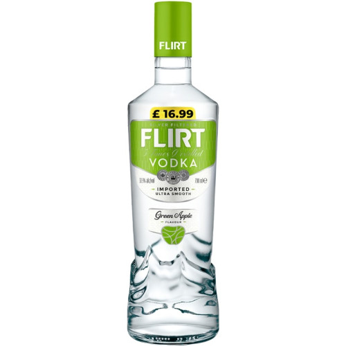 FLIRT VODKA APPLE PMP &Acirc;&pound;16.99 6x70CL