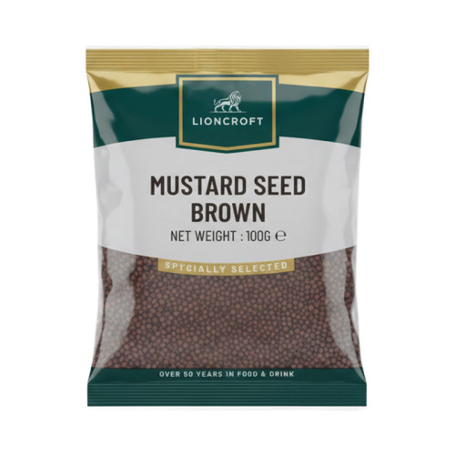 LIONCROFT MUSTARD SEEDS BROWN 20x100G