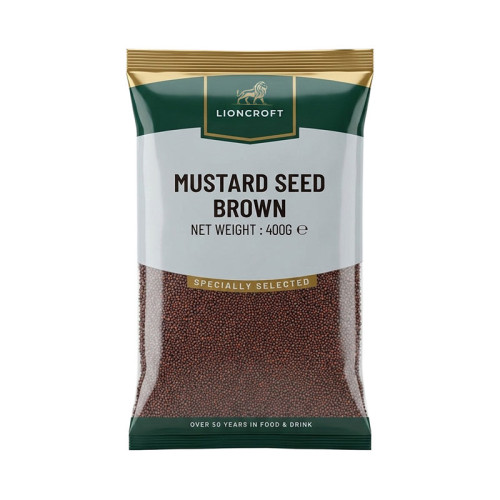 LIONCROFT MUSTARD SEEDS BROWN 10x400G