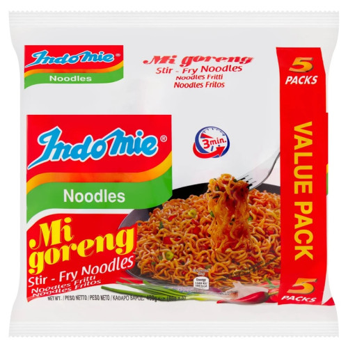 INDOMIE INSTANT NOODLE MI GORENG ORIGINAL 4X5X80G