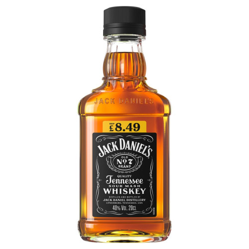 JACK DANIELS TENNESSEE WHISKEY BOTTLE 6x20CL PMP &Acirc;&pound;8.49