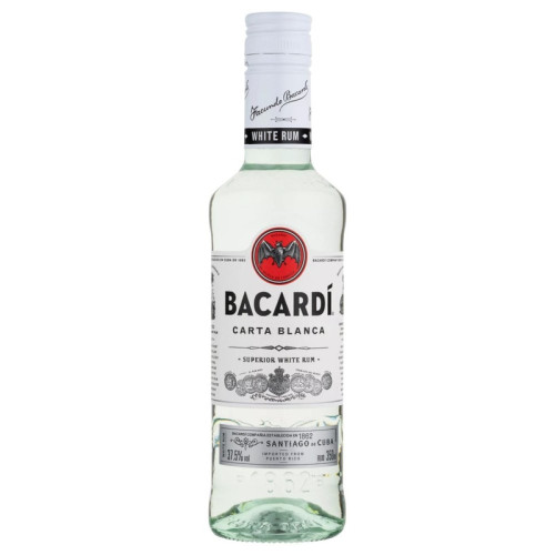 BACARDI CARTA BLANCA WHITE RUM BOTTLE 6x35CL PMP &Acirc;&pound;10.99
