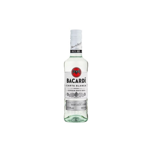 BACARDI CARTA BLANCA WHITE RUM BOTTLE 1x35CL PMP &Acirc;&pound;10.99