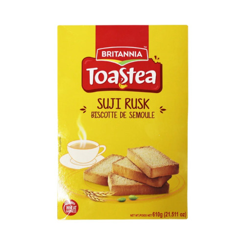 BRITANNIA SUJI RUSK 1x610G PMP &Acirc;&pound;2.99