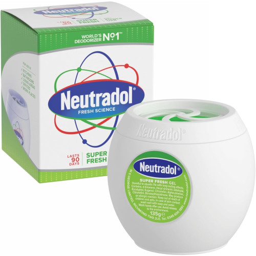 NEUTRADOL GEL AIR DEODORISER SUPER FRESH 6x135G PMP &Acirc;&pound;1.49