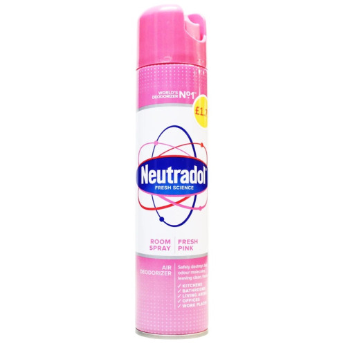 NEUTRADOL ROOM SPRAY FRESH PINK 6x300ML PMP &Acirc;&pound;1.79
