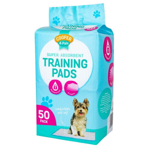 COOPER & PALS PUPPY TRAINING PADS 60x45CM 8x50PK