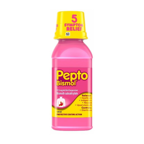 PEPTO BISMOL ORIGINAL LIQUID 6x120ML