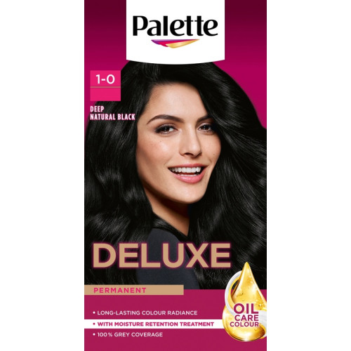 PALETTE HAIR COLOUR NATURAL BLACK 3x164G
