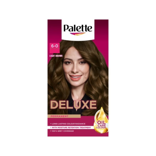 PALETTE LIGHT BROWN HAIR COLOUR 3x164G