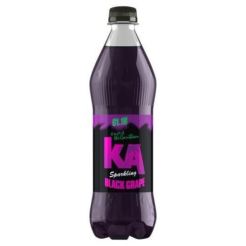 KA SPARKLING BLACK GRAPE BOTTLE 12x500ML PMP &Acirc;&pound;1.19