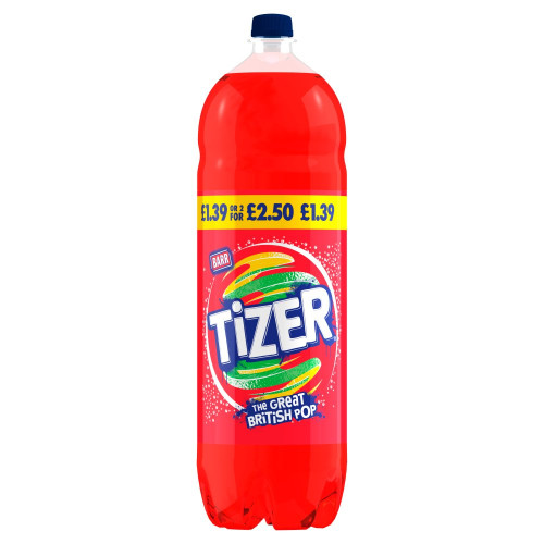 TIZER BOTTLE 6x2L PMP &Acirc;&pound;1.39/ 2F&Acirc;&pound;2.50