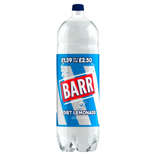 BARR DIET LEMONADE BOTTLE 6x2L PMP &Acirc;&pound;1.39/ 2F&Acirc;&pound;2.50