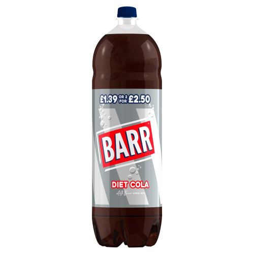 BARR DIET COLA BOTTLE 6x2L PMP &Acirc;&pound;1.39/ 2F&Acirc;&pound;2.50