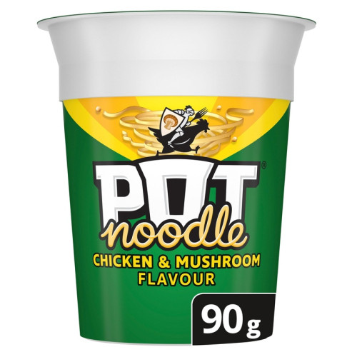 POT NOODLE CHICKEN & MUSHROOM 12x90G PMP &Acirc;&pound;1.29