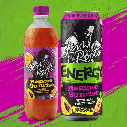LEVI ROOTS REGGAE SUNRISE BOTTLE 12x500ML PMP &Acirc;&pound;1.25