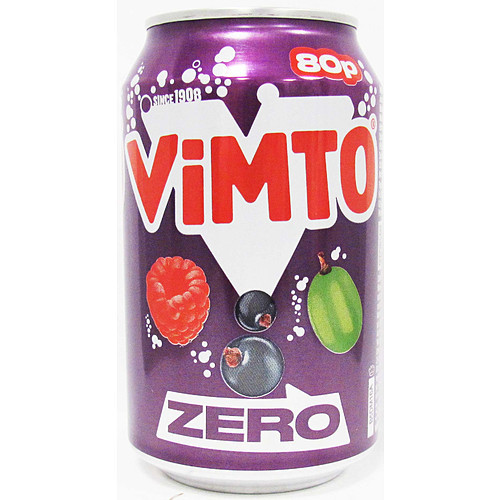 VIMTO SPARKLING ORIGINAL NO ADDED SUGAR CAN 24x330ML PMP &Acirc;&pound;0.80