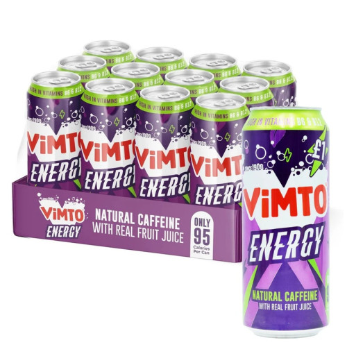 VIMTO ENERGY CAN 12x500ML PMP &Acirc;&pound;1.19