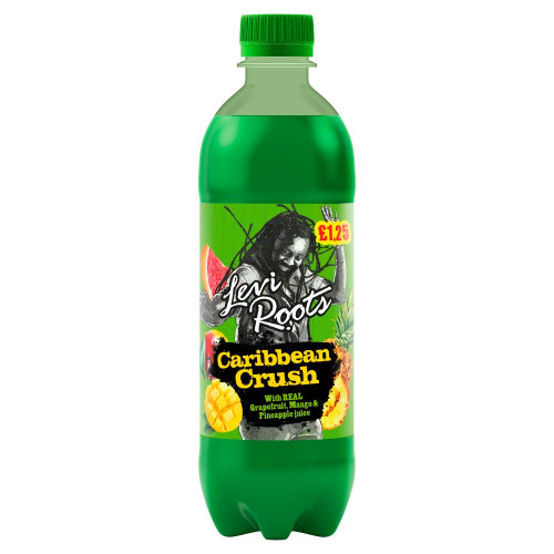 LEVI ROOTS CARRIBEAN CRUSH BOTTLE 12x500ML PMP &Acirc;&pound;1.25