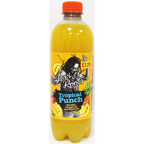 LEVI ROOTS TROPICAL PUNCH BOTTLE 12x500ML PMP &Acirc;&pound;1.25