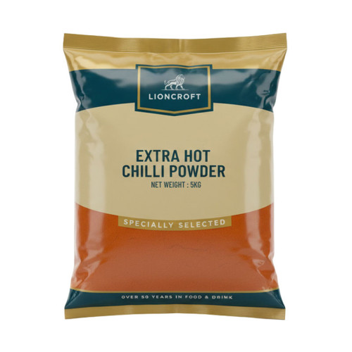 LIONCROFT CHILLI POWDER EXTRA HOT 3x5KG