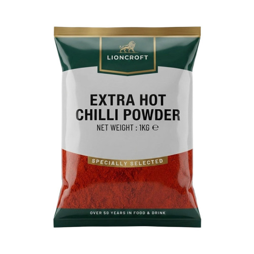 LIONCROFT CHILLI POWDER EXTRA HOT 6x1KG