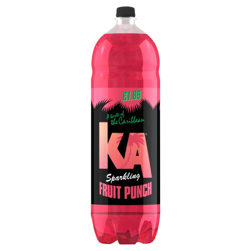 KA SPARKLING FRUIT PUNCH BOTTLE 6x2L PMP &Acirc;&pound;1.89