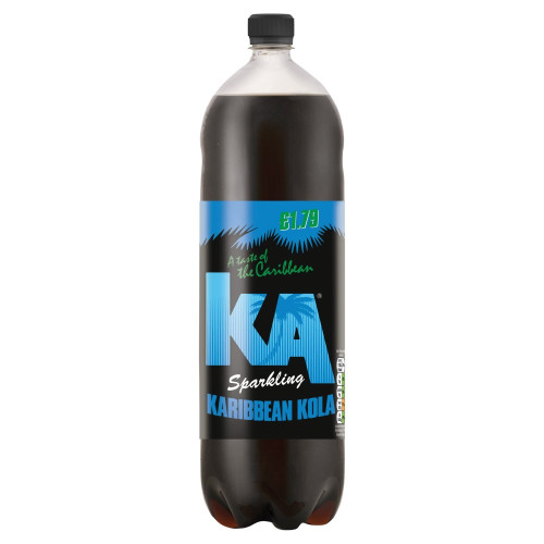 KA SPARKLING KARIBBEAN KOLA BOTTLE 6x2L PMP &Acirc;&pound;1.89